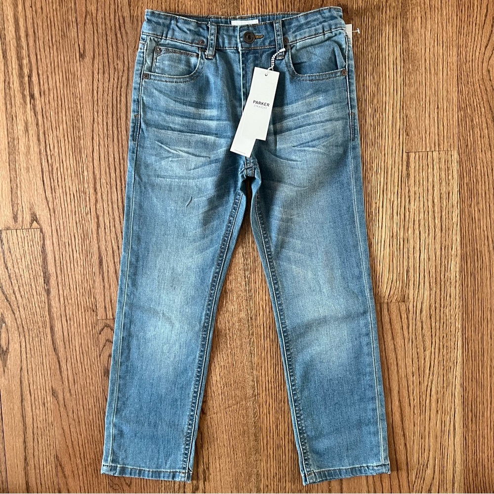 🆕 NWT Hudson Jeans Parker Straight Leg light wash denim size 6